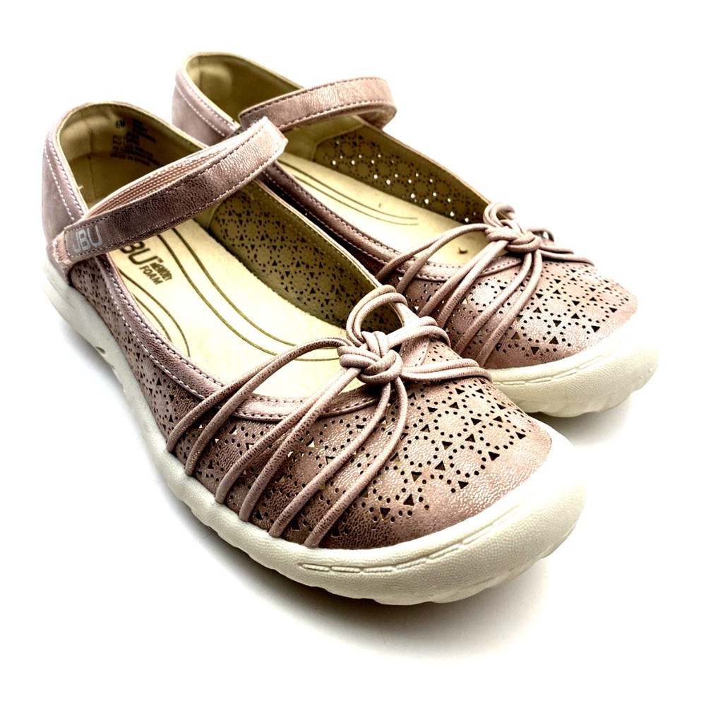 Girls Shoes Sandals Size 6M Adjustable Strap Slip On Footwear Memory Foam Youth